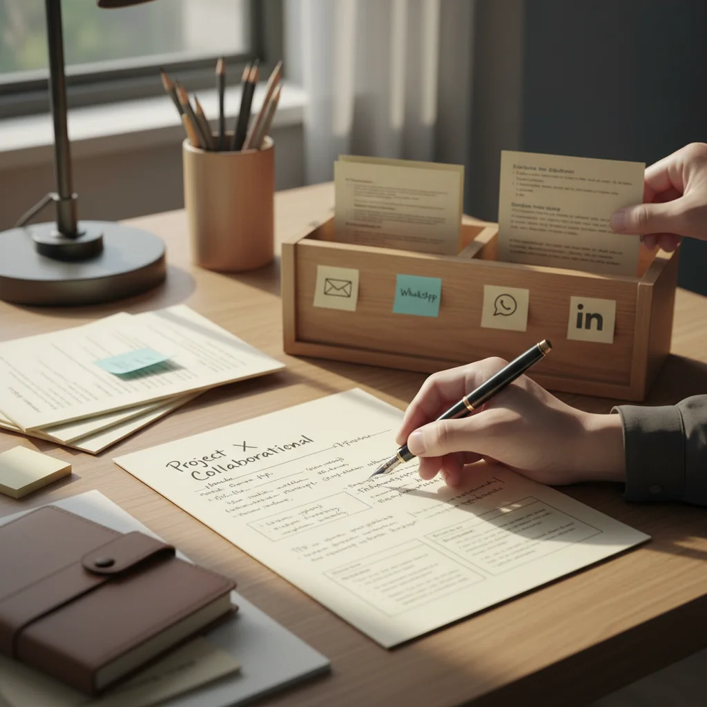 Step 5 – Write & route.