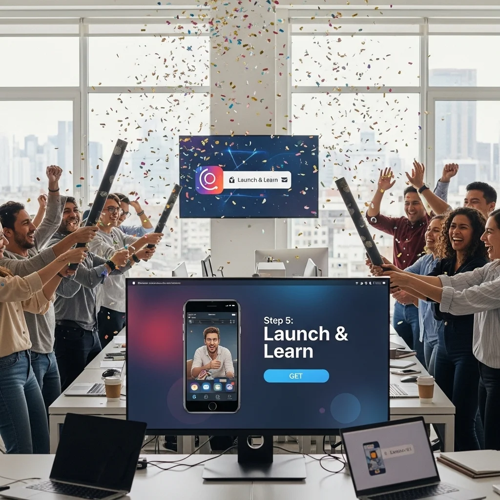 Step 5: launch & learn