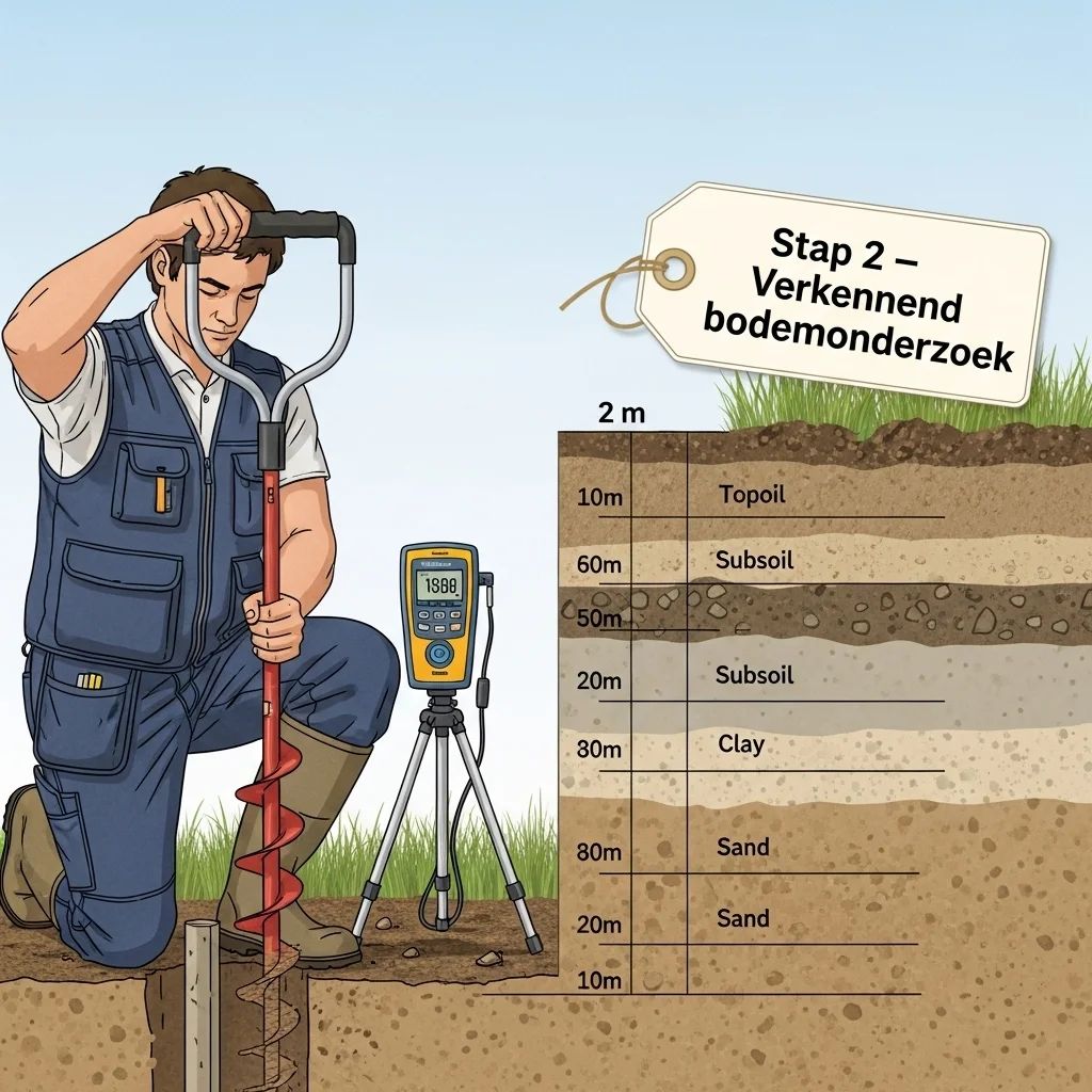 Step 2: Exploratory soil investigation