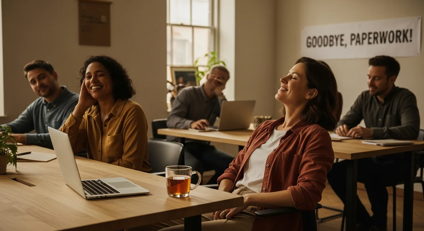 Ready to say goodbye to paperwork?