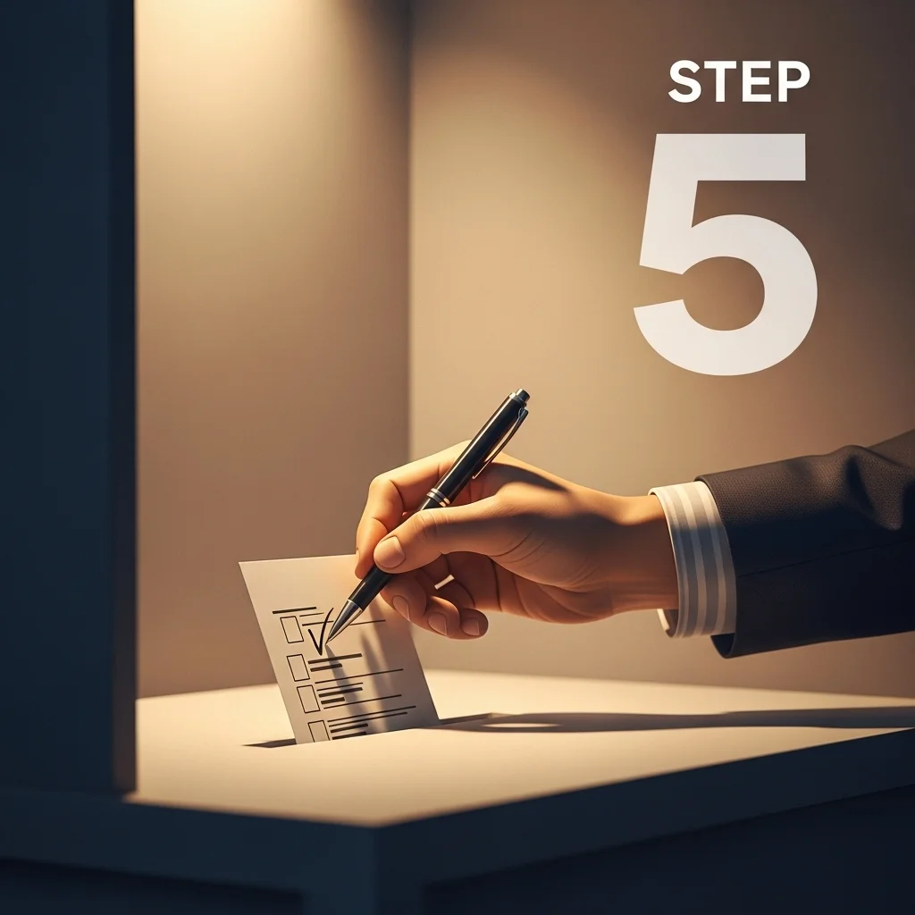 Step 5: Make the final decision
