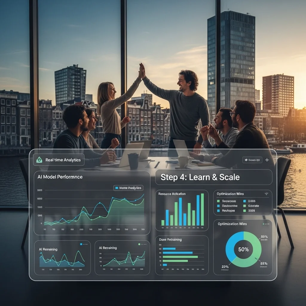 Step 4 – Learn & Scale