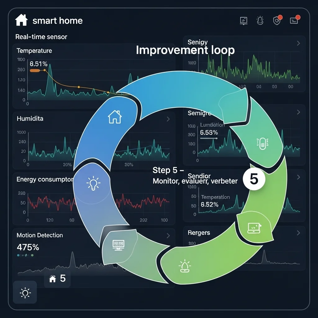 Step 5: Monitor, evaluate, improve
