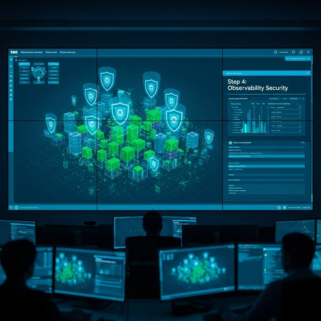 Stap 4 — containerplatform, observability en security