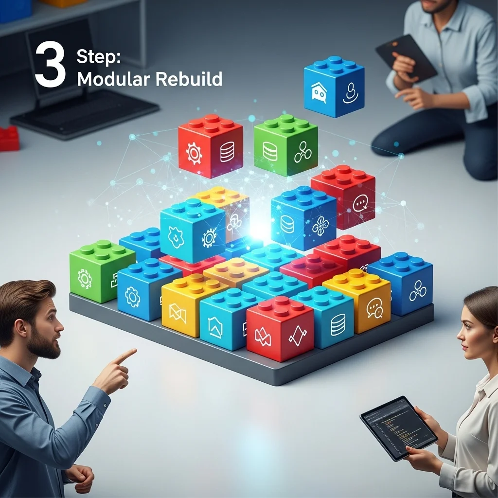 Step 3: Modular rebuild