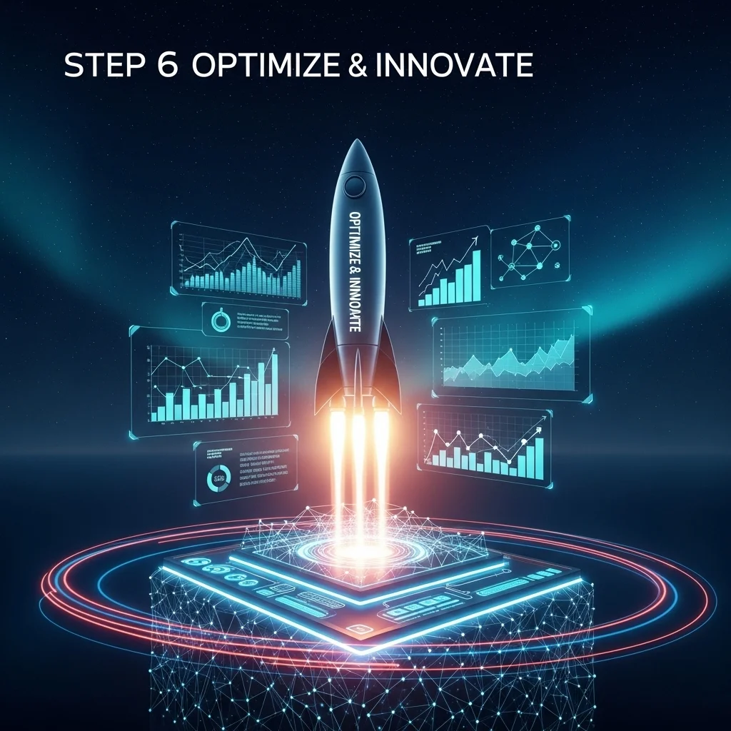 Step 6: Optimise and innovate