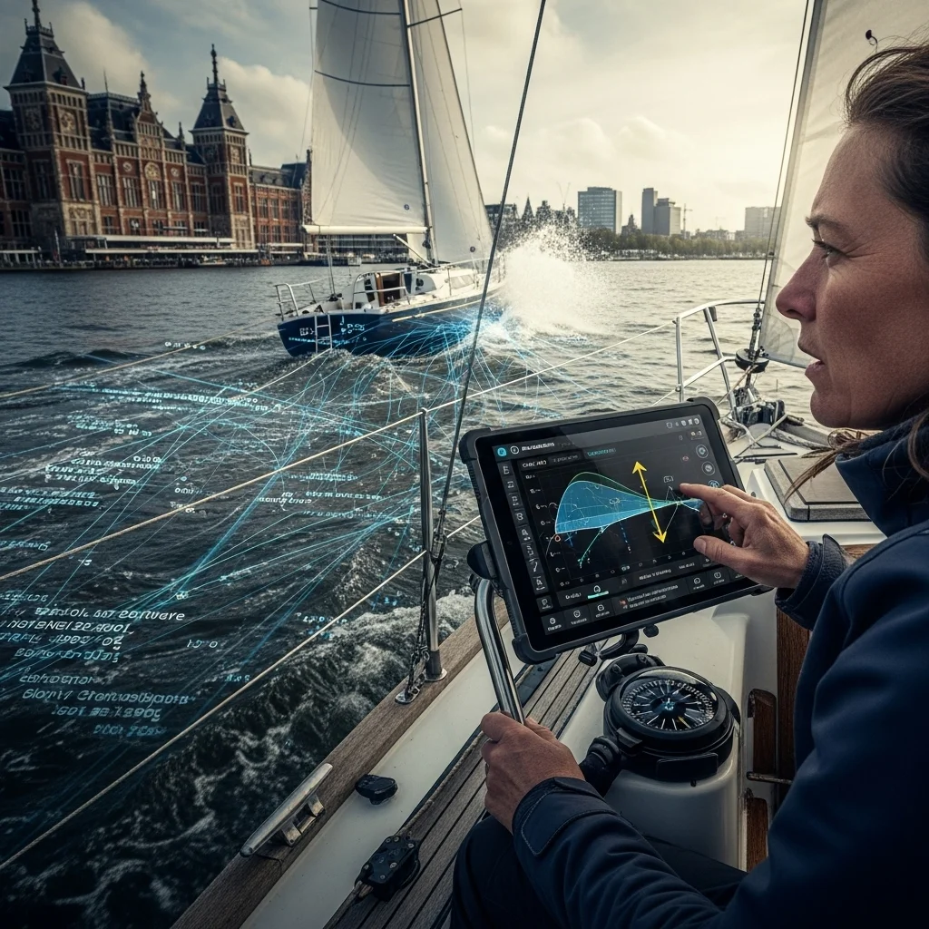 A software journey is a bit like sailing across the IJ.