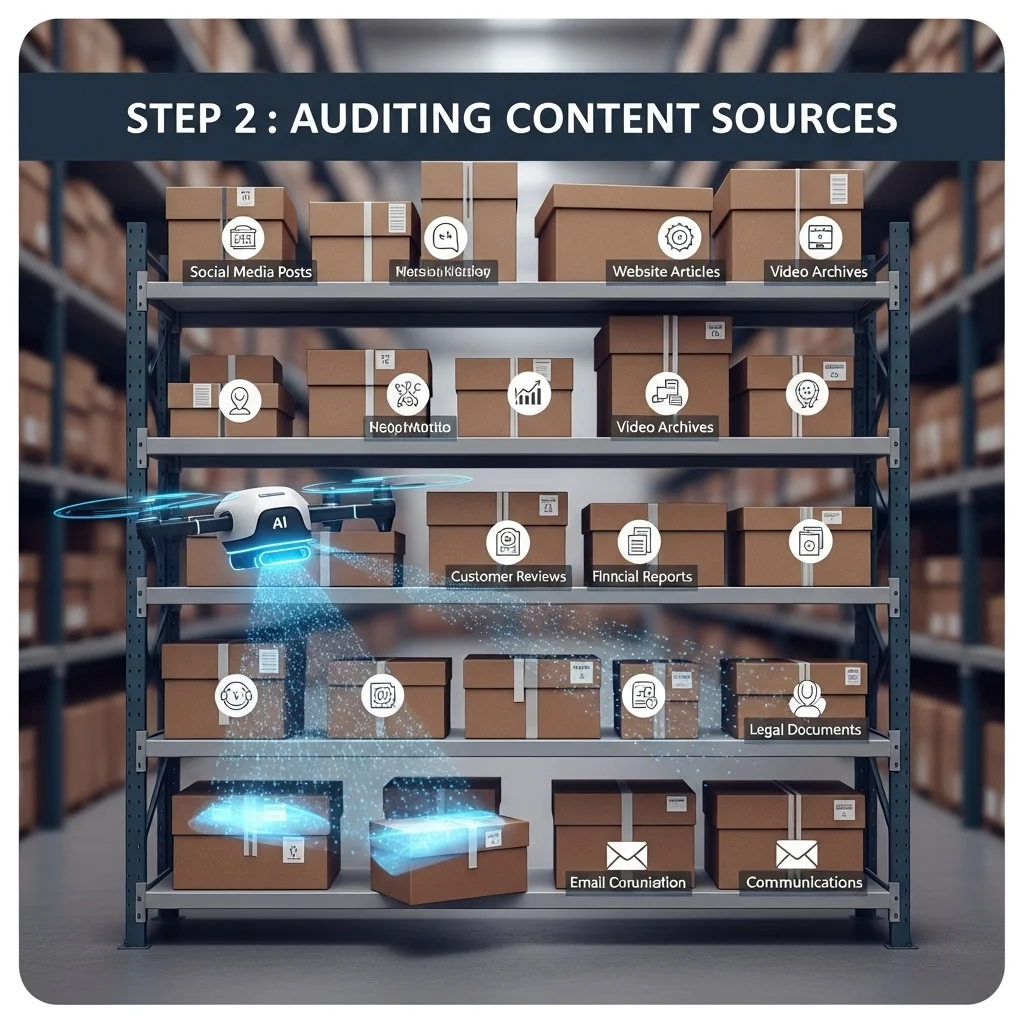 Step 2: audit your content sources