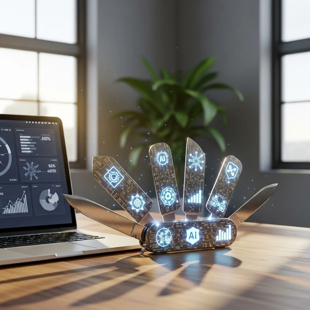 A Swiss Army knife for digital growth — that is exactly how the four entry-level AI products feel once they are running.
