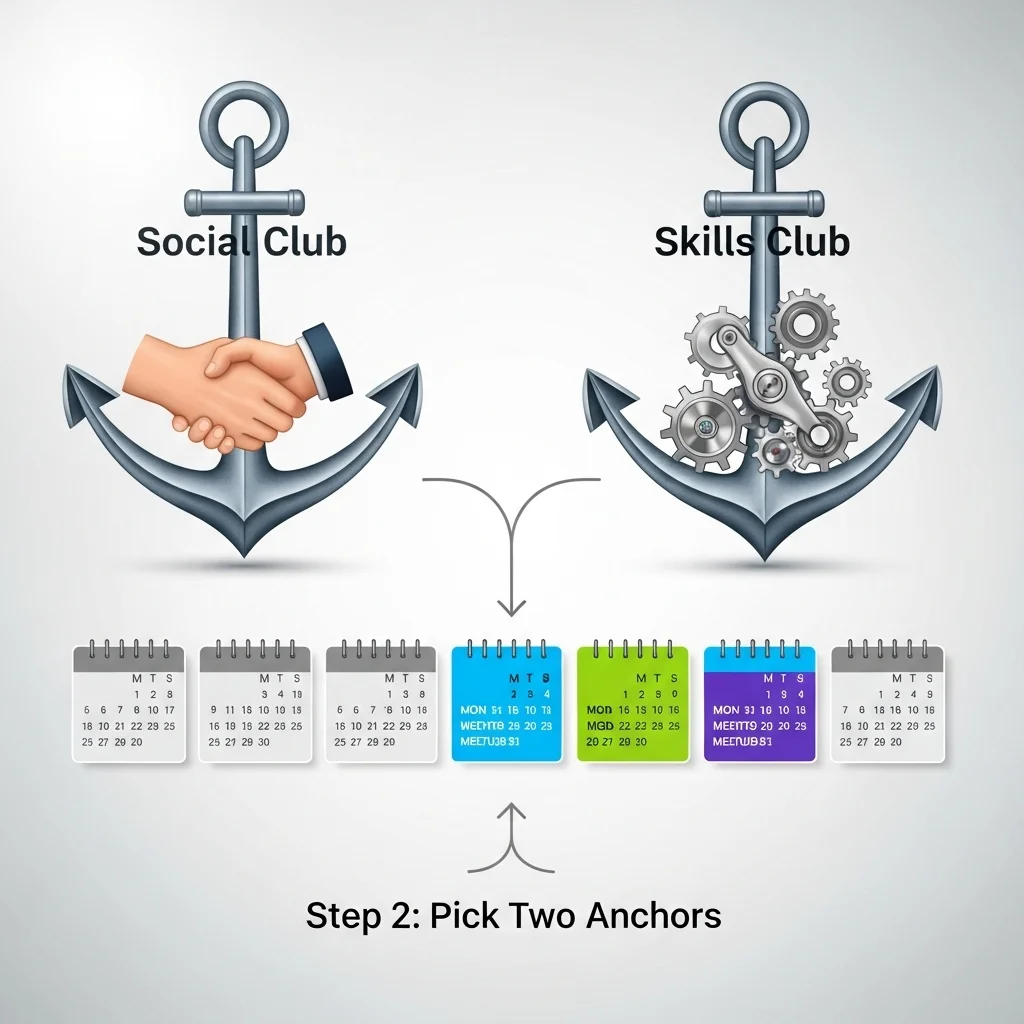 Pick two anchors