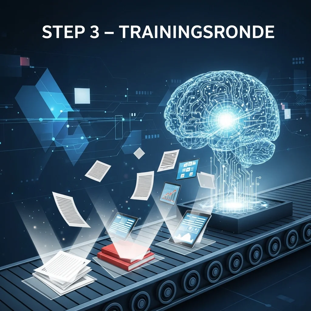 Step 3 — Training round