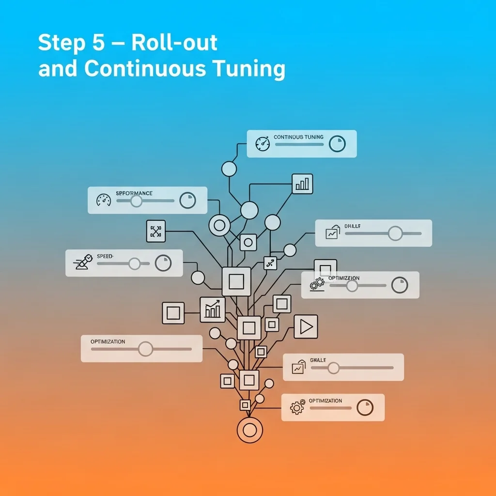 Step 5 — Roll-out and continuous tuning