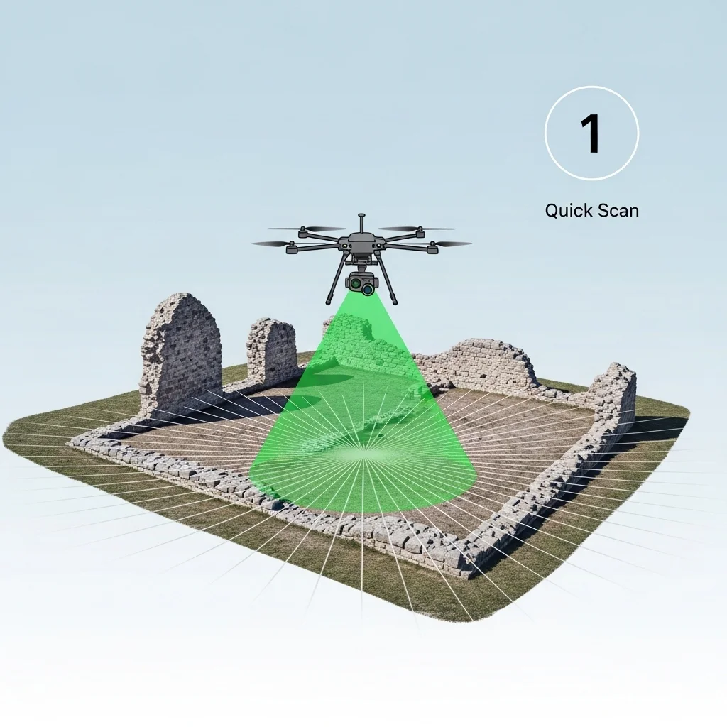 Step 1 – Scan the location