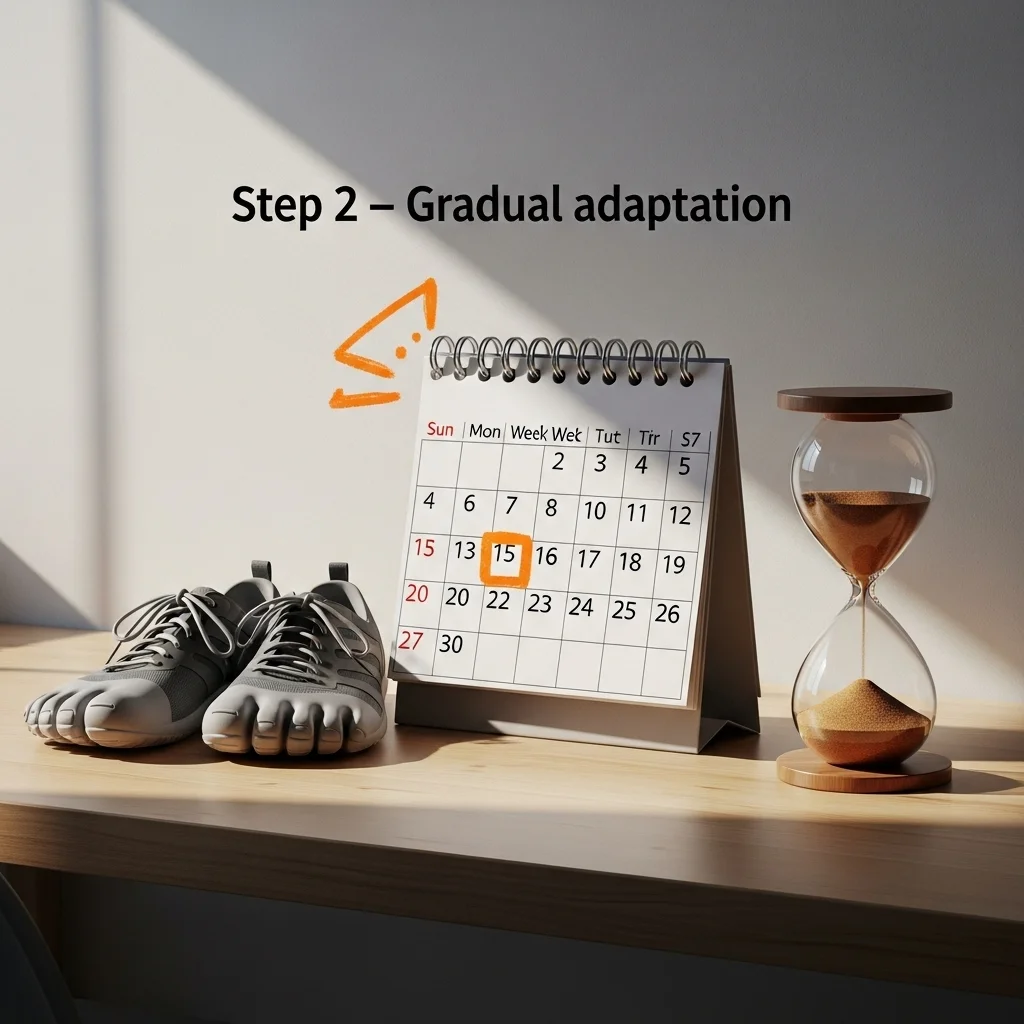 Step 2: Gradual adaptation