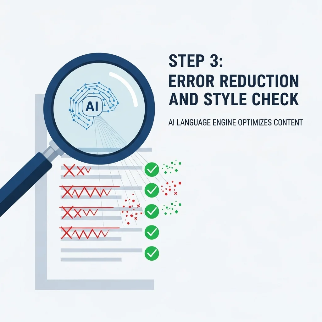 Error reduction and style check