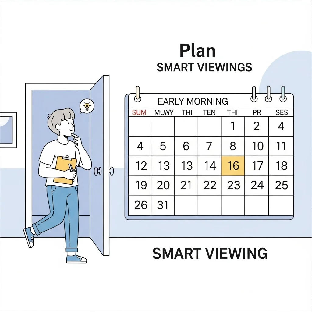 Step 3 – Plan smart viewings