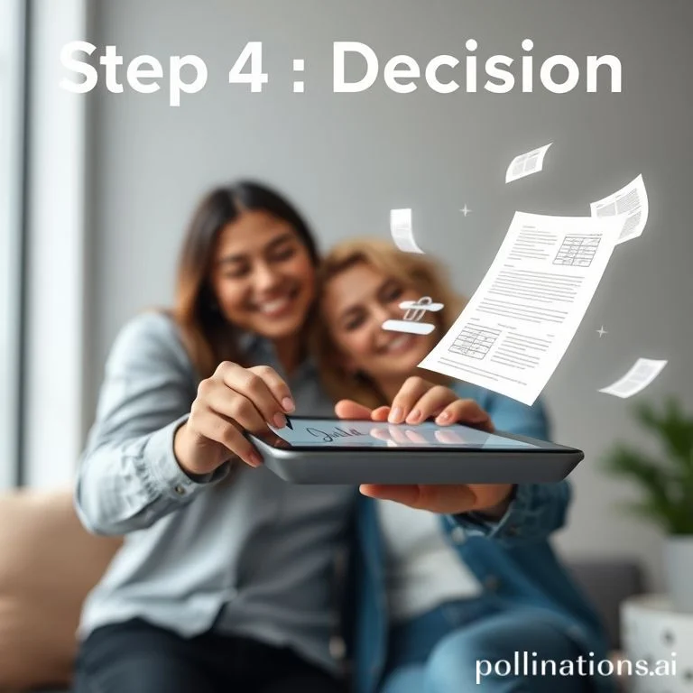 Step 4 – Decision & documentation