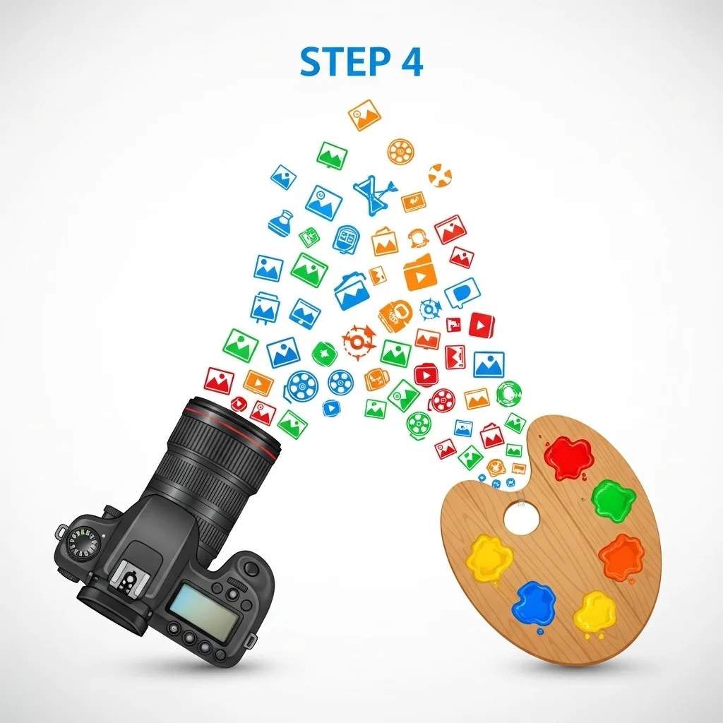 Step 4 – Visual persuasion