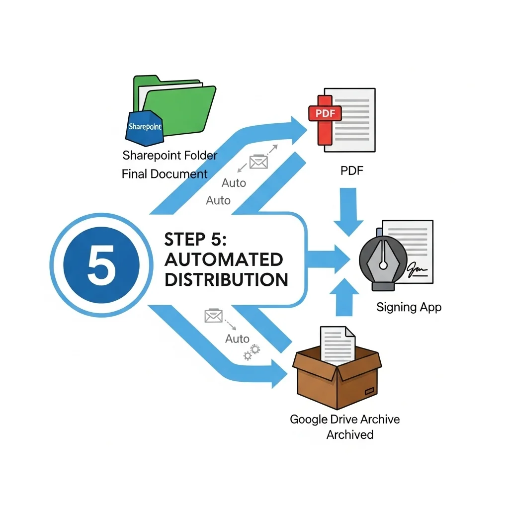Automatic distribution