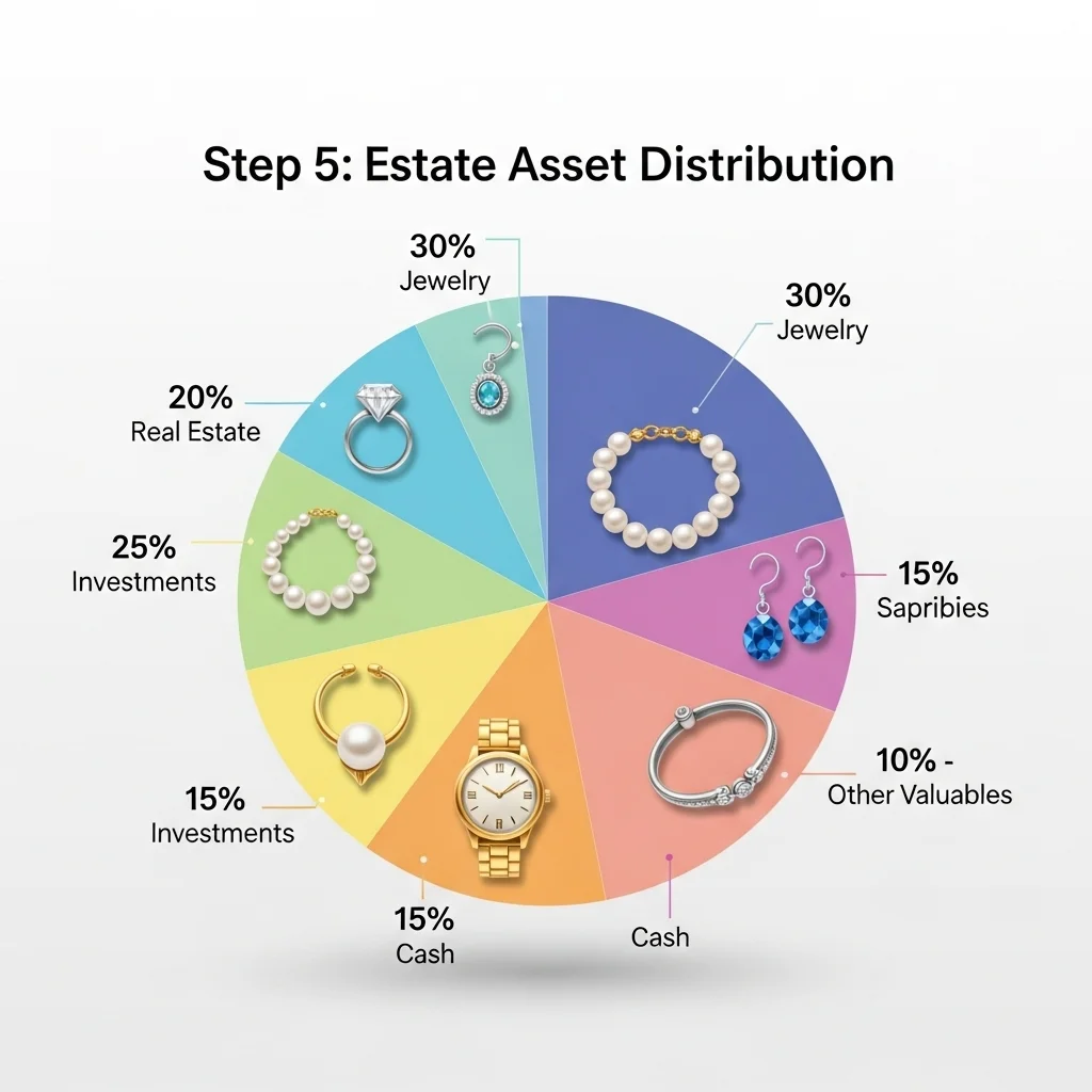 Step five – Distribution and closure.