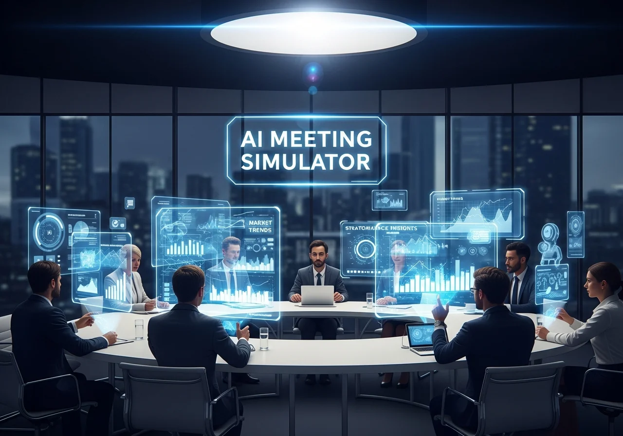 AWS introduces AI Meeting Simulator for meeting room training scenarios
