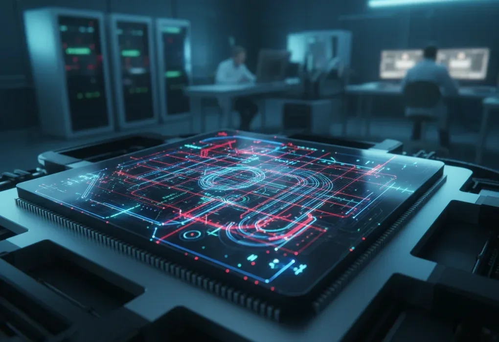 Photonic chip performs an entire AI computation in a single light pulse