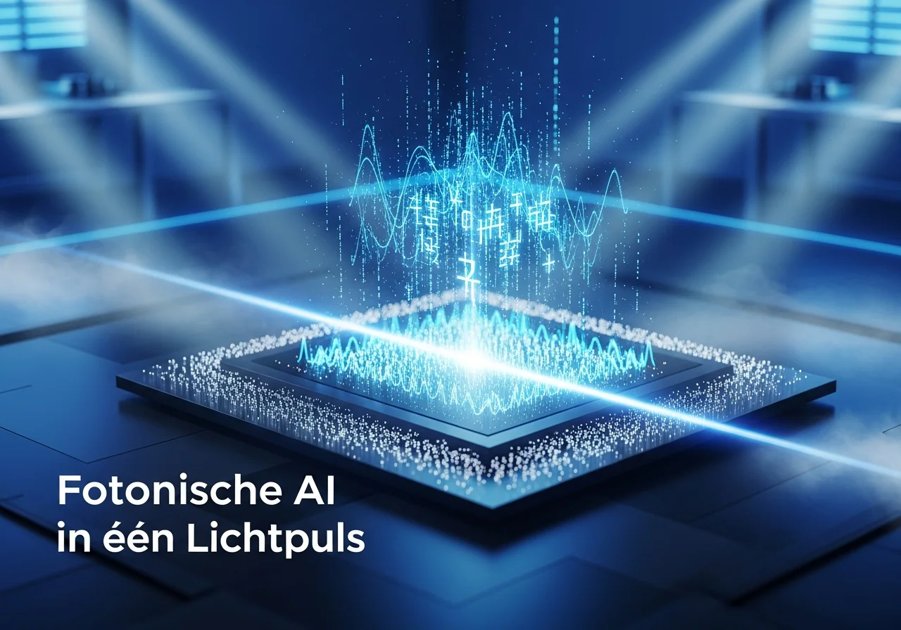 Photonic chip performs an entire AI computation in a single light pulse