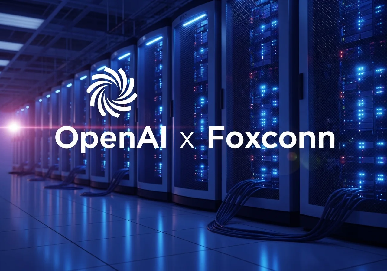 OpenAI secures strategic hardware deal with Foxconn for US AI data centres