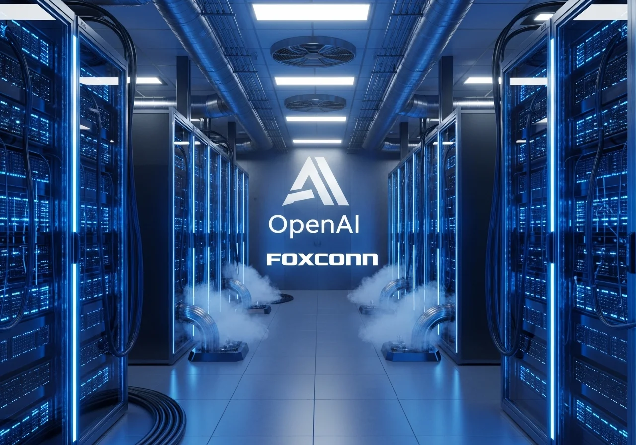 OpenAI and Foxconn team up to build AI datacentre hardware in the US