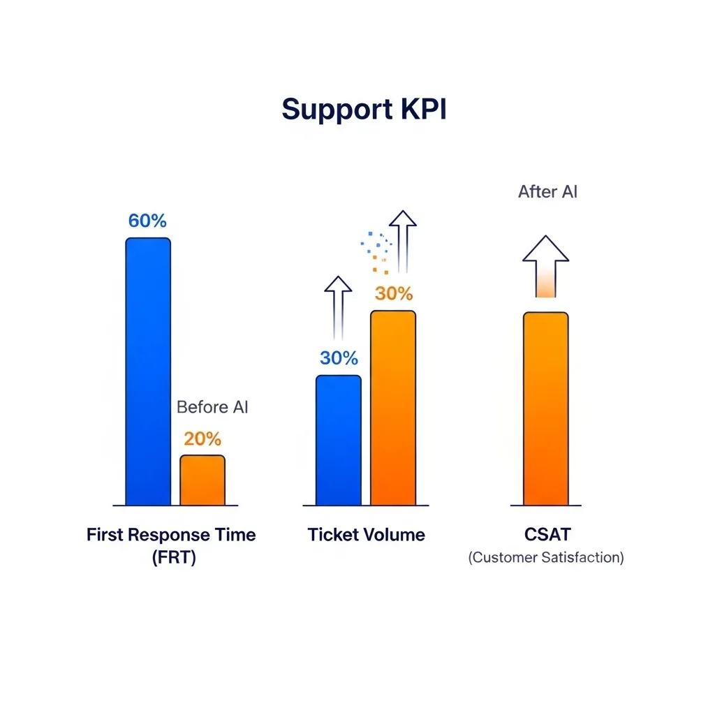 Can we automatically answer service desk emails with AI?