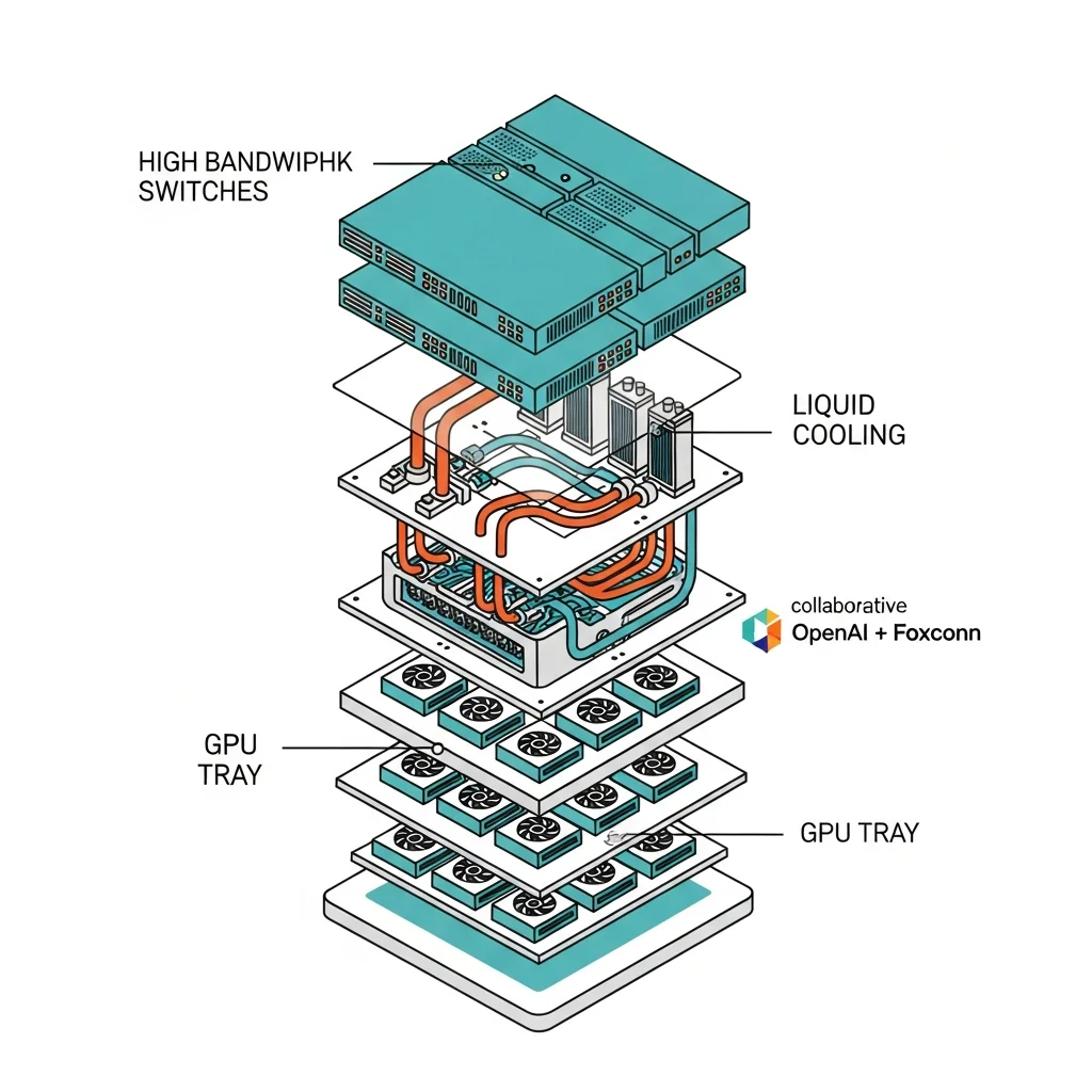 OpenAI secures strategic hardware deal with Foxconn for US AI data centres